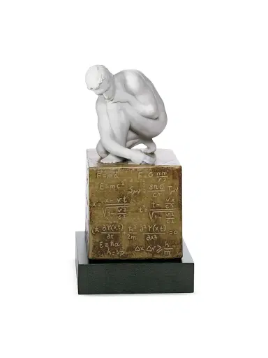 Lladro Scientia Man Figurine - White | Thumbnail 1 Lladro Scientia Man Figurine - White | Thumbnail 1