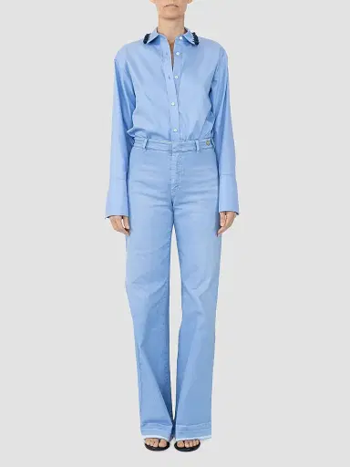 Callas Milano Women's Jerry High Rise Jeans - Pale Blue | Thumbnail 2 Callas Milano Women's Jerry High Rise Jeans - Pale Blue | Thumbnail 2