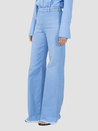 Callas Milano Women's Jerry High Rise Jeans - Pale Blue | Thumbnail 5 Callas Milano Women's Jerry High Rise Jeans - Pale Blue | Thumbnail 5