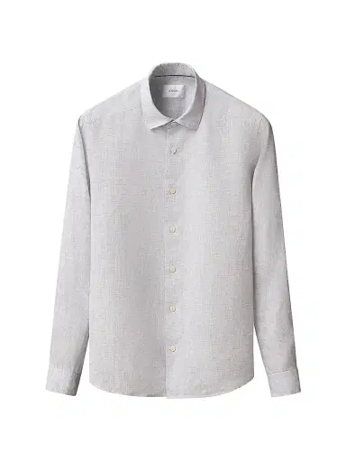 Eton Men's Linen Long-Sleeve Shirt - Light Blue | Thumbnail 2 Eton Men's Linen Long-Sleeve Shirt - Light Blue | Thumbnail 2