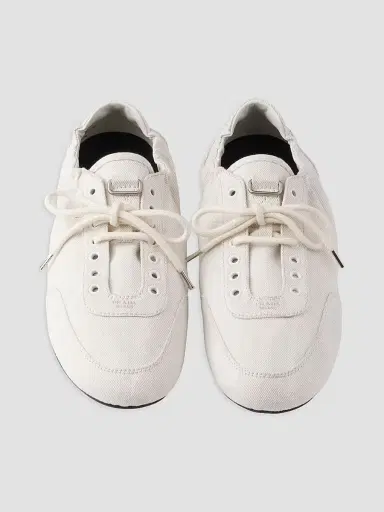 Prada Men's Collapse Denim Sneakers - White - Size 10.5 | Thumbnail 2 Prada Men's Collapse Denim Sneakers - White - Size 10.5 | Thumbnail 2