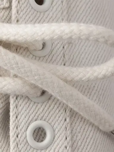 Prada Men's Collapse Denim Sneakers - White - Size 10.5 | Thumbnail 5 Prada Men's Collapse Denim Sneakers - White - Size 10.5 | Thumbnail 5