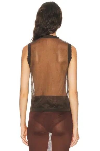 RENGGLI Sheer Knit Vest | Thumbnail 3 RENGGLI Sheer Knit Vest | Thumbnail 3