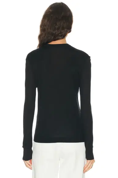 RENGGLI Silk Cashmere Crewneck Sweater | Thumbnail 3 RENGGLI Silk Cashmere Crewneck Sweater | Thumbnail 3