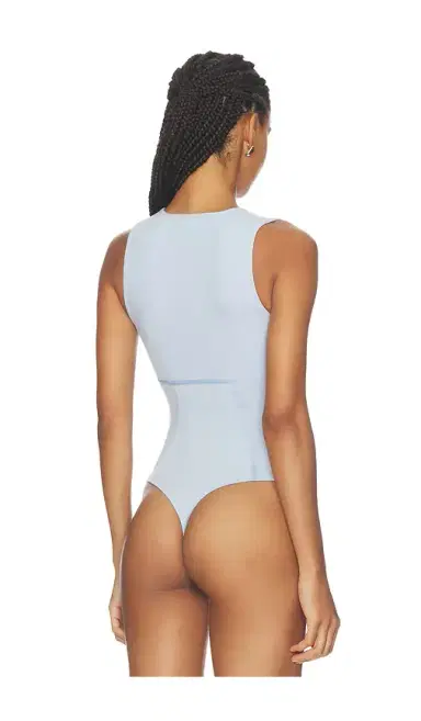 Fleur du Mal Organic Cotton Scoop Neck Bodysuit | Thumbnail 4 Fleur du Mal Organic Cotton Scoop Neck Bodysuit | Thumbnail 4