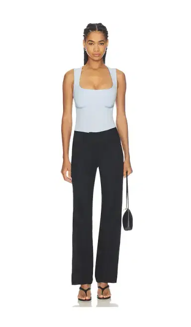 Fleur du Mal Organic Cotton Scoop Neck Bodysuit | Thumbnail 5 Fleur du Mal Organic Cotton Scoop Neck Bodysuit | Thumbnail 5