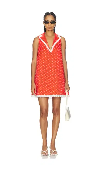 CAROLINE CONSTAS Lorena Mini Dress | Thumbnail 2 CAROLINE CONSTAS Lorena Mini Dress | Thumbnail 2