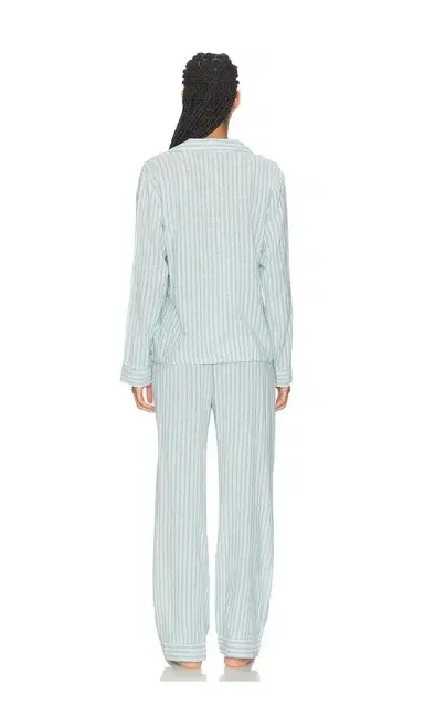 eberjey Nautico Long Pajama Set | Thumbnail 3 eberjey Nautico Long Pajama Set | Thumbnail 3