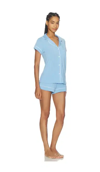 Eberjey Gisele Shortie Pajama Set | Thumbnail 2 Eberjey Gisele Shortie Pajama Set | Thumbnail 2