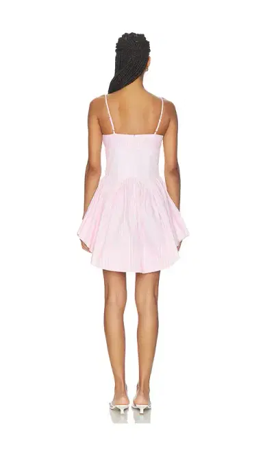 Fleur du Mal Short Button-up Garter Dress | Thumbnail 3 Fleur du Mal Short Button-up Garter Dress | Thumbnail 3
