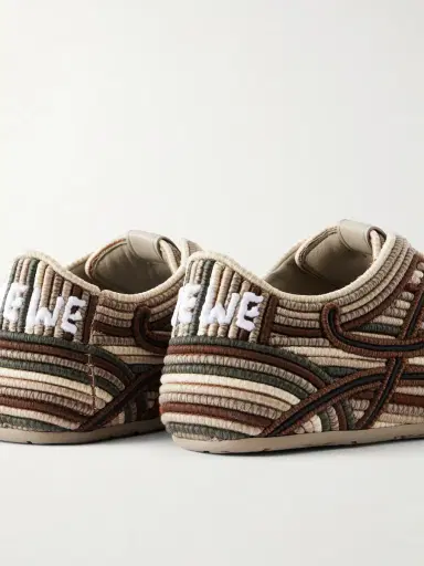 Loewe Paula's Ibiza Yago Embroidered Canvas Sneakers - Men | Thumbnail 5 Loewe Paula's Ibiza Yago Embroidered Canvas Sneakers - Men | Thumbnail 5