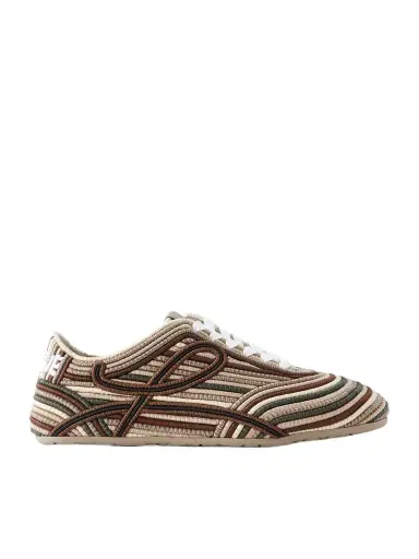 Loewe Paula's Ibiza Yago Embroidered Canvas Sneakers - Men | Thumbnail 1 Loewe Paula's Ibiza Yago Embroidered Canvas Sneakers - Men | Thumbnail 1