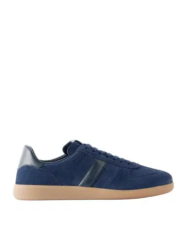 Tom Ford Leather-Trimmed Suede Sneakers - Men | Thumbnail 1 Tom Ford Leather-Trimmed Suede Sneakers - Men | Thumbnail 1