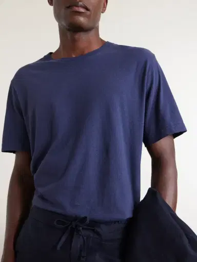 Frescobol Carioca Dinis Linen-Blend T-Shirt - Men | Thumbnail 5 Frescobol Carioca Dinis Linen-Blend T-Shirt - Men | Thumbnail 5