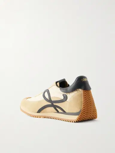 Loewe Flow Runner 2.0 Suede-Trimmed Shell Sneakers - Men | Thumbnail 4 Loewe Flow Runner 2.0 Suede-Trimmed Shell Sneakers - Men | Thumbnail 4