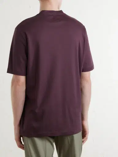 Canali Cotton-Jersey T-Shirt - Men | Thumbnail 4 Canali Cotton-Jersey T-Shirt - Men | Thumbnail 4