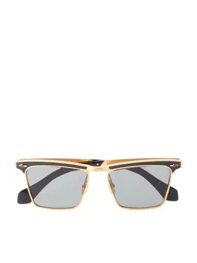 Jacques Marie Mage Miles City Squared-Frame Gold-Tone Sunglasses - Men | Thumbnail 1 Jacques Marie Mage Miles City Squared-Frame Gold-Tone Sunglasses - Men | Thumbnail 1