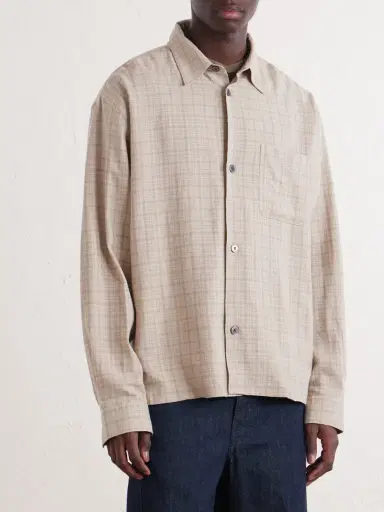 Frame Checked Woven Shirt - Men | Thumbnail 3 Frame Checked Woven Shirt - Men | Thumbnail 3