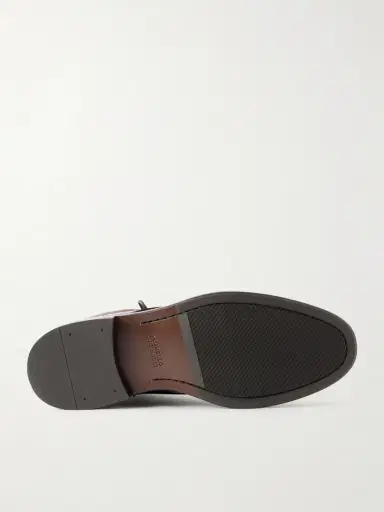 Brunello Cucinelli Suede-Trimmed Leather Lace-Up Derby Boots - Men | Thumbnail 3 Brunello Cucinelli Suede-Trimmed Leather Lace-Up Derby Boots - Men | Thumbnail 3