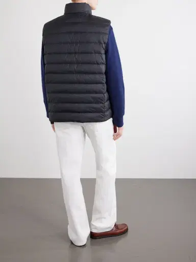 Polo Ralph Lauren Logo-Embroidered Quilted Shell Down Gilet - Men | Thumbnail 4 Polo Ralph Lauren Logo-Embroidered Quilted Shell Down Gilet - Men | Thumbnail 4