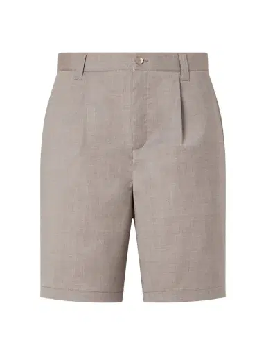 Frescobol Carioca Serano Pleated Wool Shorts - Men | Thumbnail 1 Frescobol Carioca Serano Pleated Wool Shorts - Men | Thumbnail 1