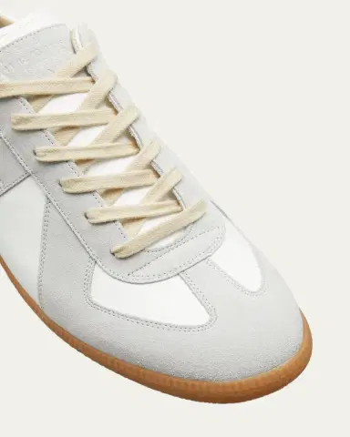 Maison Margiela Men's Replica Leather Low-Top Sneakers | Thumbnail 13 Maison Margiela Men's Replica Leather Low-Top Sneakers | Thumbnail 13