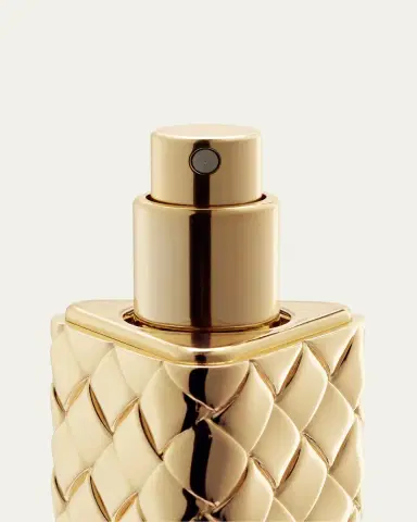 Bottega Veneta Gold Intreccio Atomizer Travel Case | Thumbnail 3 Bottega Veneta Gold Intreccio Atomizer Travel Case | Thumbnail 3