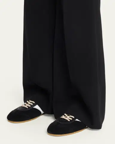 Dries Van Noten Suede Sneaker Mules | Thumbnail 2 Dries Van Noten Suede Sneaker Mules | Thumbnail 2