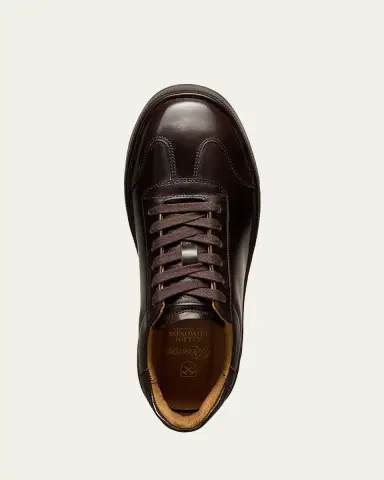 Allen Edmonds Men's Hawthorne Leather T-Toe Low-Top Sneakers | Thumbnail 4 Allen Edmonds Men's Hawthorne Leather T-Toe Low-Top Sneakers | Thumbnail 4