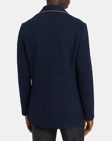 Valentino Garavani Men's Cotton Jersey Knit Jacket | Thumbnail 3 Valentino Garavani Men's Cotton Jersey Knit Jacket | Thumbnail 3