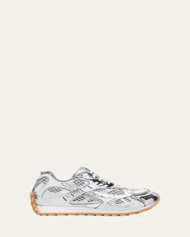 Bottega Veneta Men's Orbit Technical Fishnet Sneakers | Thumbnail 16 Bottega Veneta Men's Orbit Technical Fishnet Sneakers | Thumbnail 16