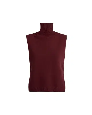 Jil Sander High-Neck Split Hem Gilet | Thumbnail 1 Jil Sander High-Neck Split Hem Gilet | Thumbnail 1