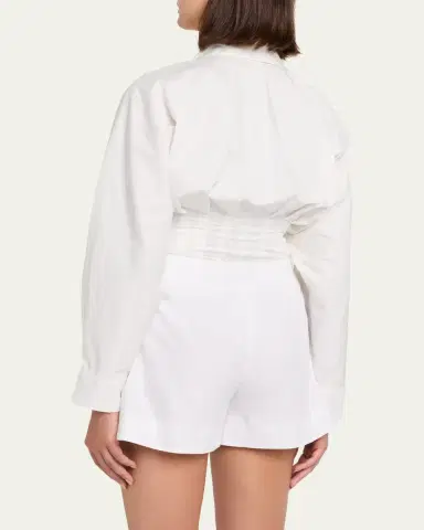Simkhai Cleriys Dolman-Sleeve Bodysuit | Thumbnail 3 Simkhai Cleriys Dolman-Sleeve Bodysuit | Thumbnail 3