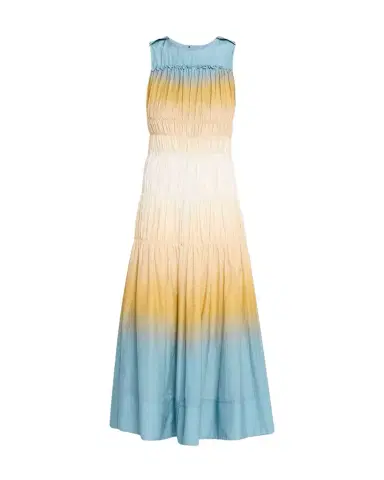 3.1 Phillip Lim Smocked Ombré Voile Midi Dress | Thumbnail 1 3.1 Phillip Lim Smocked Ombré Voile Midi Dress | Thumbnail 1
