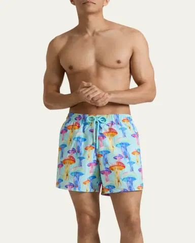 Vilebrequin Men's Medusair Jellyfish Swim Shorts | Thumbnail 2 Vilebrequin Men's Medusair Jellyfish Swim Shorts | Thumbnail 2