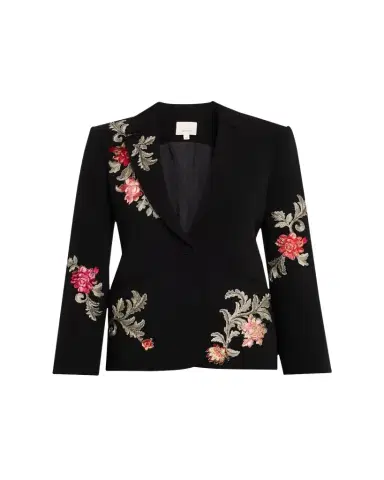 Cinq à Sept Karlie Rococo Embroidered Blazer | Thumbnail 1 Cinq à Sept Karlie Rococo Embroidered Blazer | Thumbnail 1