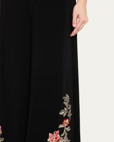 Cinq à Sept Rococo Embroidered Pants | Thumbnail 5 Cinq à Sept Rococo Embroidered Pants | Thumbnail 5