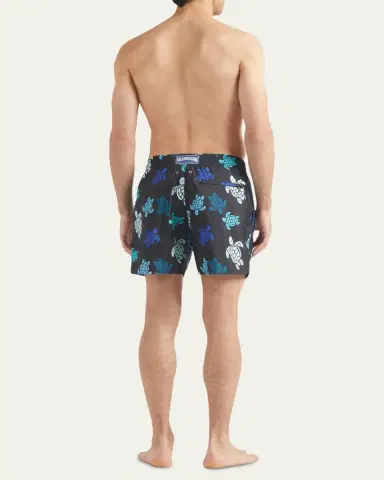 Vilebrequin Men's Multicolor Turtle-Print Swim Shorts | Thumbnail 3 Vilebrequin Men's Multicolor Turtle-Print Swim Shorts | Thumbnail 3