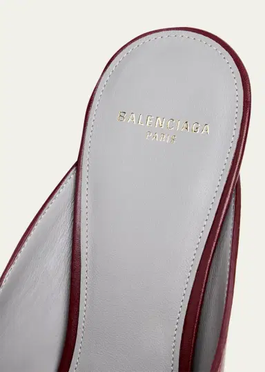 Balenciaga 45mm City Leather Mules | Thumbnail 10 Balenciaga 45mm City Leather Mules | Thumbnail 10