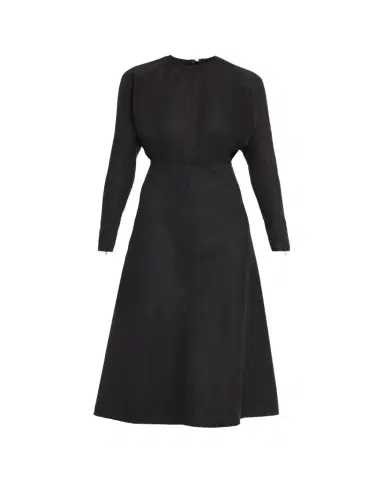 Victoria Beckham Dolman-Sleeve A-Line Midi Dress | Thumbnail 1 Victoria Beckham Dolman-Sleeve A-Line Midi Dress | Thumbnail 1