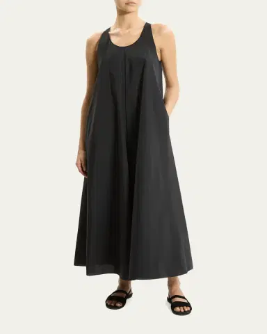 Theory A-Line Cotton Tent Maxi Dress | Thumbnail 2 Theory A-Line Cotton Tent Maxi Dress | Thumbnail 2