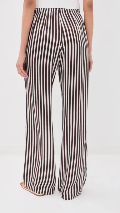 SPRWMN Kauai ilk Pants Brown tripes | Thumbnail 3 SPRWMN Kauai ilk Pants Brown tripes | Thumbnail 3