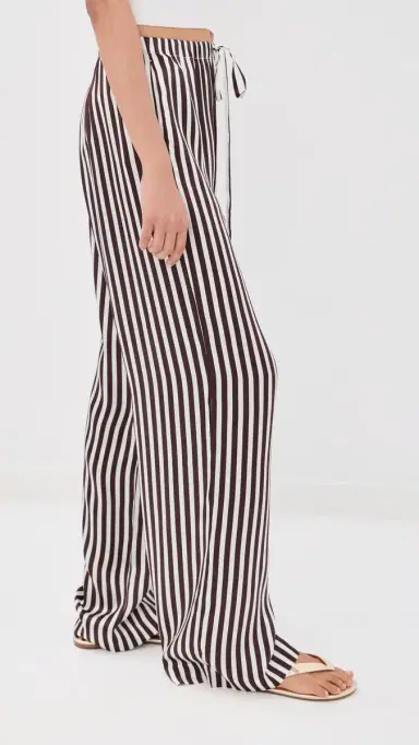 SPRWMN Kauai ilk Pants Brown tripes | Thumbnail 4 SPRWMN Kauai ilk Pants Brown tripes | Thumbnail 4