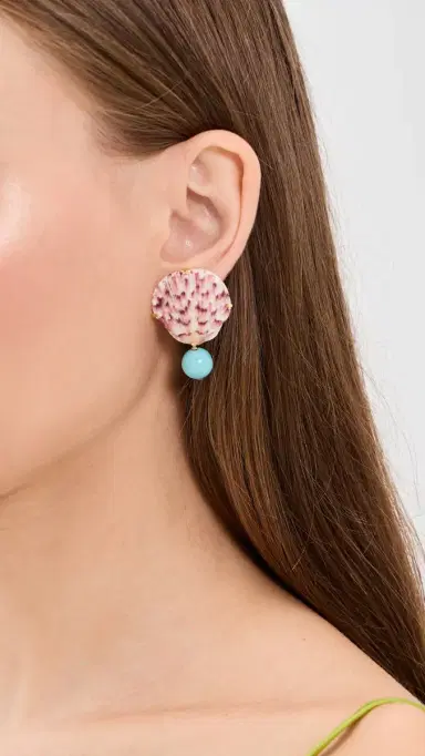 Jennifer Behr Kori Earrings Lido One Size | Thumbnail 3 Jennifer Behr Kori Earrings Lido One Size | Thumbnail 3