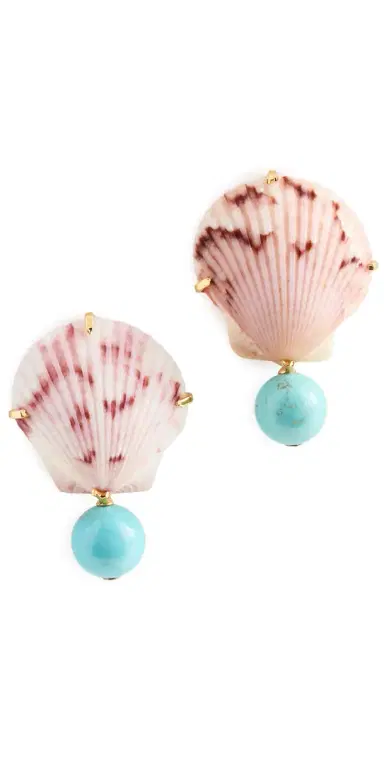 Jennifer Behr Kori Earrings Lido One Size | Thumbnail 1 Jennifer Behr Kori Earrings Lido One Size | Thumbnail 1