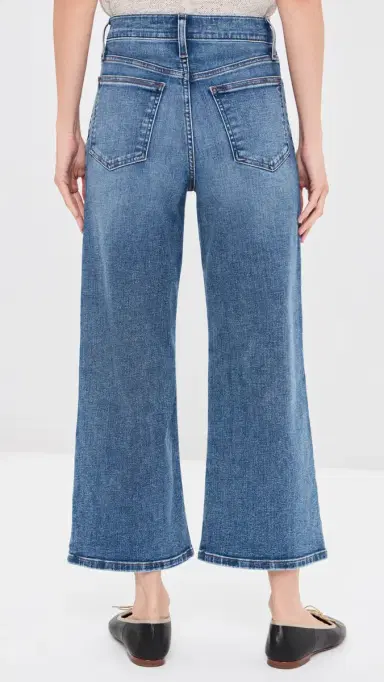 Madewell The Petite Wide Leg Crop Jeans Oneida Wash 30 | Thumbnail 3 Madewell The Petite Wide Leg Crop Jeans Oneida Wash 30 | Thumbnail 3