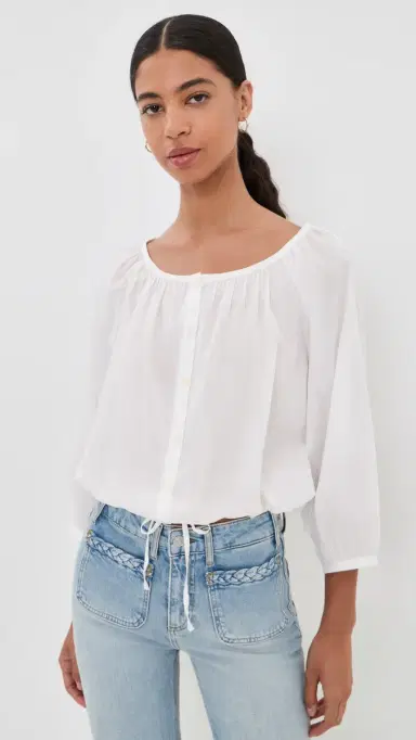 PAIGE Kinzie Top White S | Thumbnail 2 PAIGE Kinzie Top White S | Thumbnail 2
