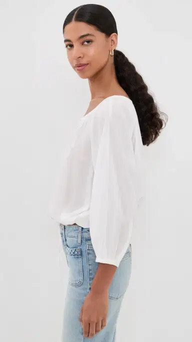 PAIGE Kinzie Top White S | Thumbnail 4 PAIGE Kinzie Top White S | Thumbnail 4