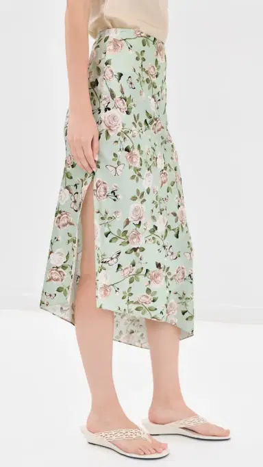 Alice + Olivia Maeve Asymmetrical Slip Skirt | Thumbnail 4 Alice + Olivia Maeve Asymmetrical Slip Skirt | Thumbnail 4