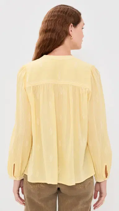 Ba&sh Fedora Shirt Jaune | Thumbnail 3 Ba&sh Fedora Shirt Jaune | Thumbnail 3